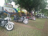 Jajaran motor gede di Jakarta International Bike Week