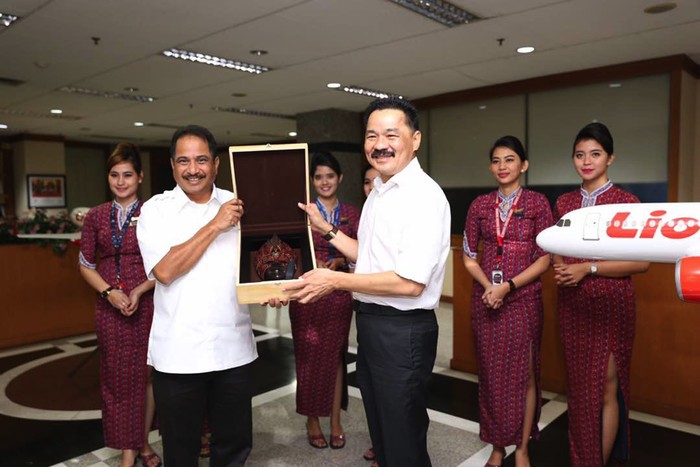 Bertekad Capai target, Menpar Arief ke Markas Lion Air Lagi