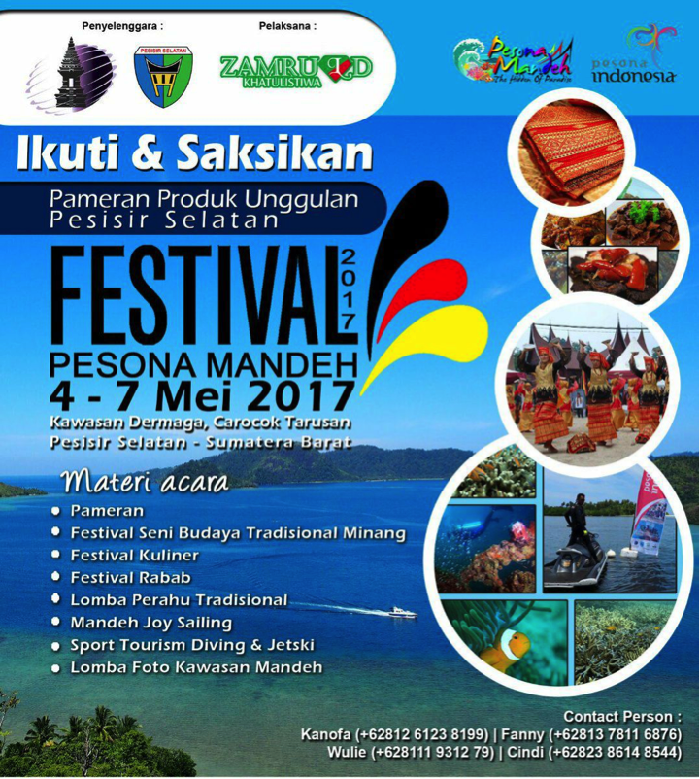 Iyeth Bustami Hebohkan Festival Pesona Mandeh 2017