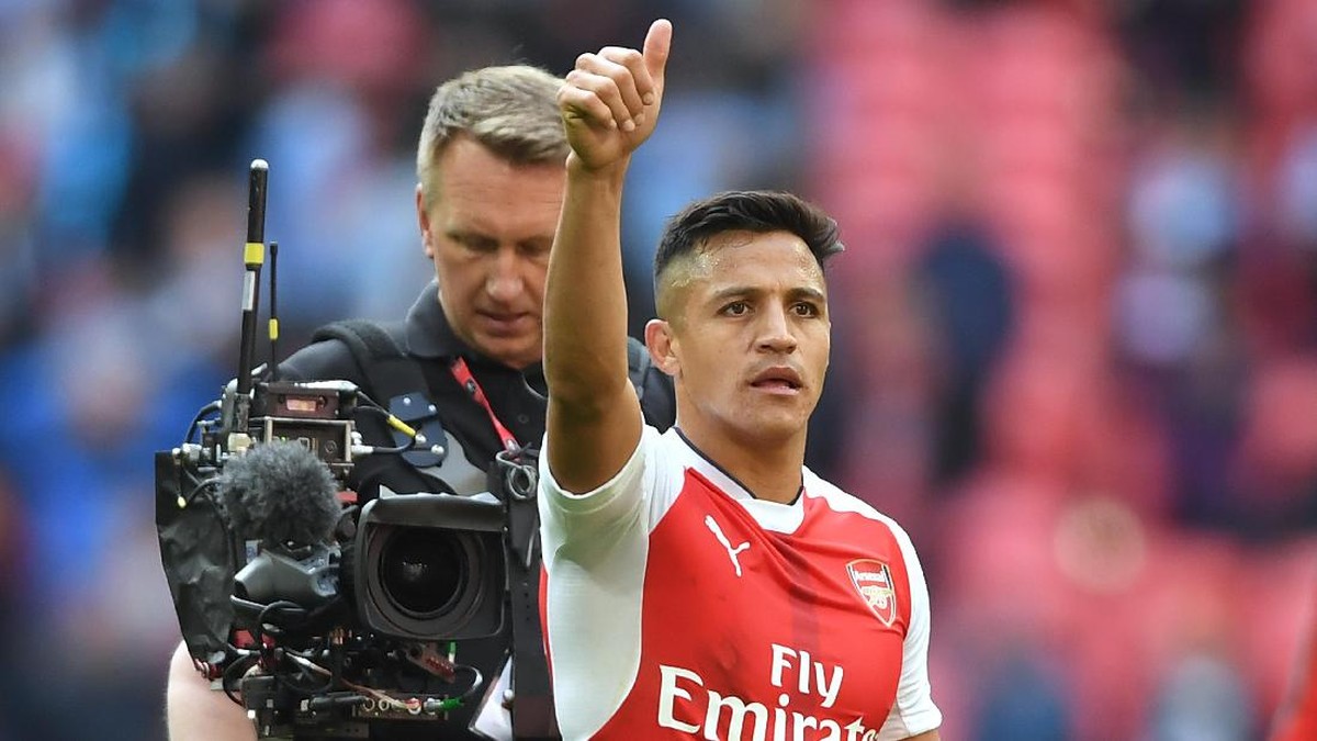 Striker Arsenal Alexis Sanchez (Foto: Mike Hewitt/Getty Images)