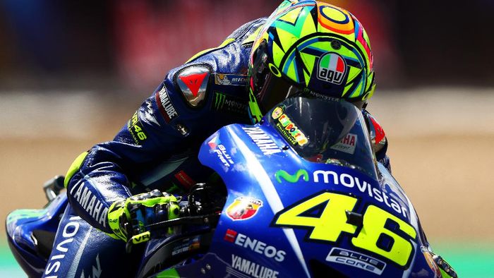 Valentino Rossi saat menjalani sesi kualifikasi MotoGP Spanyol. (Foto: Getty Images Sport/Dan Istitene) Valentino Rossi saat menjalani sesi kualifikasi MotoGP Spanyol. (Foto: Getty Images Sport/Dan Istitene)