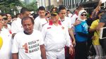 Jalan Kaki Dari Madiun, Eko Disambut Prabowo