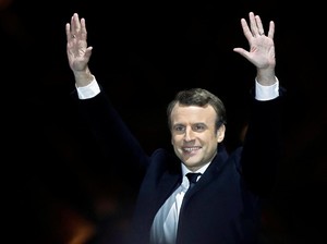 Emmanuel Macron Menang Pemilu Prancis, Euro dan Bursa Tokyo Melambung