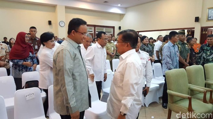 JK Minta Anies Selalu Kerja Sama dengan PMI DKI