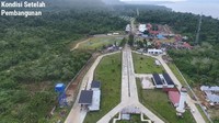 Dia mengakui, dua tahun belakangan pos batas lintas negara ini kondisinya sangat sepi dan tidak semegah sekarang ini. Dok, Kementerian PUPR.