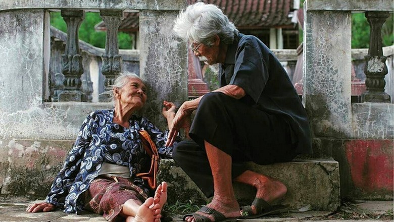 Foto: Mbah Ponco di film Ziarah (Usman Hadi/detikcom) Foto: Mbah Ponco di film Ziarah (Usman Hadi/detikcom)