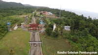 Namun, tahukah anda bahwa sebelum dilakukan renovasi PLBN Skouw sangat mencekam, lantaran pernah terjadi baku tembak antara penjaga keamanan dengan gerakan papua merdeka. Dok, Kementerian PUPR.