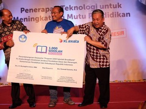 XL Beri Internet Gratisan ke 1.000 Sekolah
