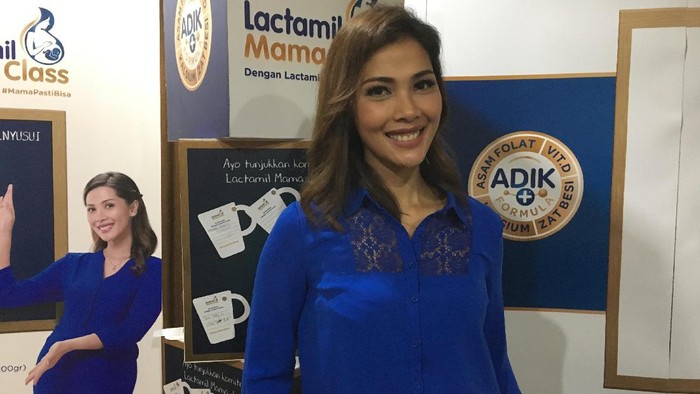 Nadia Mulya ditemui di RSIA Bunda, Menteng (Foto: Radian) Nadia Mulya ditemui di RSIA Bunda, Menteng (Foto: Radian)