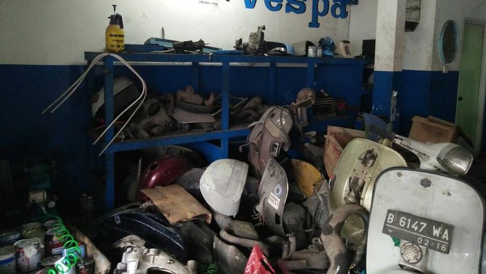 Perawatan Vespa Tua Itu, Mudah!