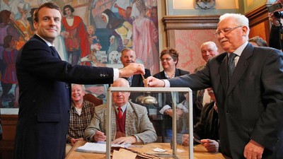Macron Menangi Pilpres Prancis
