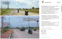 Jalan Jolotundo dulu dan kini 