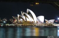 Sydney Opera House di malam hari (Fitraya/detikTravel)