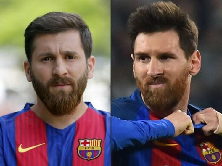 Foto-Foto Sosok Lionel Messi KW Super