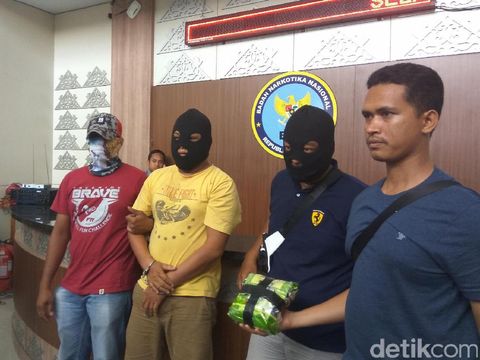  Tim gabungan menangkap AS, napi di Aceh yang menjadi bandar sabu saat berada di luar penjara, Selasa (9/5/2017).