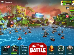 Battle Bay, Aksi Tembak-tembakan Kapal dari Pembesut Angry Birds