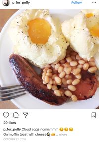 Selamat Pagi! Ini 'Cloud Eggs' yang Sedang Jadi Tren Sarapan Netizen