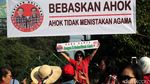 Massa Pro dan Kontra Ahok di Sidang Vonis