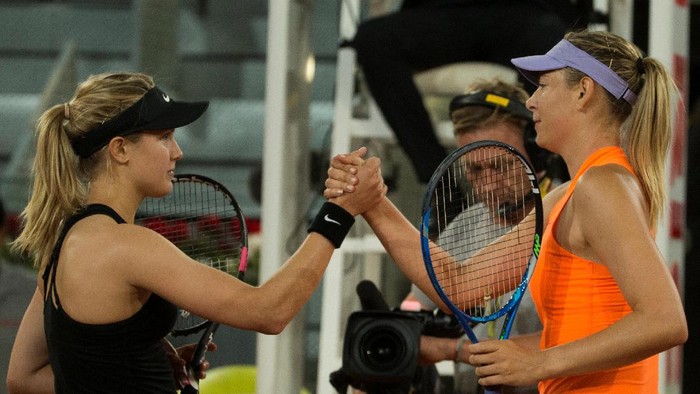 Duel Panas Bouchard Vs Sharapova yang Berakhir dengan Jabat Tangan Nan Dingin