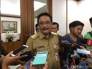 Jelang Puasa, Djarot Minta Pengamanan di Tanah Abang Diperketat