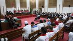 Suasana Dalam Ruang Sidang Vonis Ahok