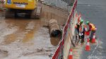 Imbas Proyek Underpass, Jalan Matraman Raya Menyempit