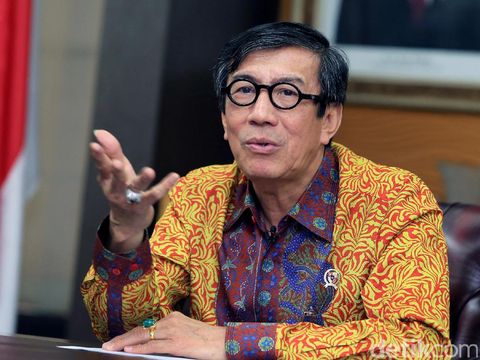 Yasonna: Filosofi Reward-Punishment Penting Diterapkan di Lapas