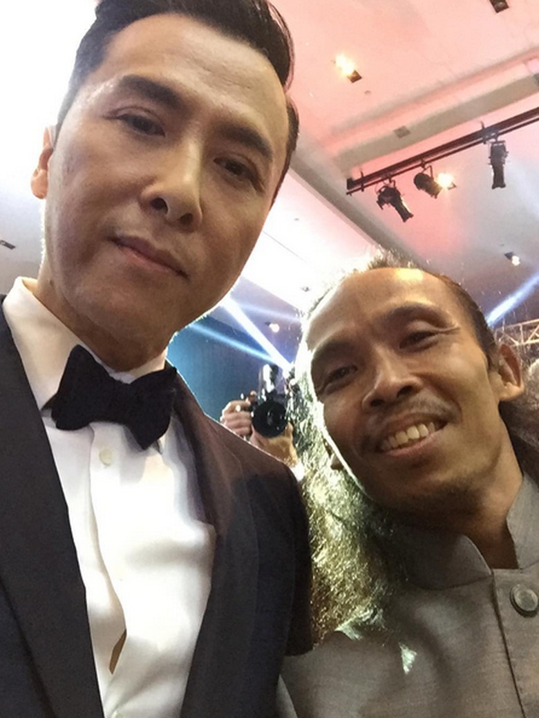 Ciaat Ketika Dua Jagoan Bela Diri Yayan Ruhian Dan Donnie Yen Foto