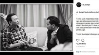 Penyanyi dan dokter, Tompi mengingat perbincangannya dengan Ahok. Foto: Instagram (ist)