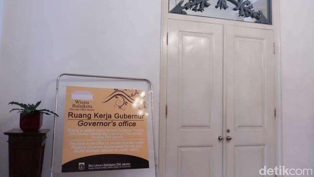 Kantor gubernur yang tidak boleh dimasuki (Kurnia/detikTravel)