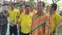Tommy baru saja terpilih sebagai Ketum Berkarya, setelah sebelumnya menjabat sebagai Ketua Dewan Pembina. Dia juga memegang posisi ketua Majelis Tinggi Partai Berkarya. (Foto: Zaenal Effendi/detikcom)