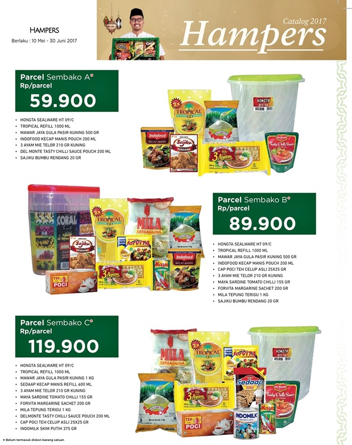 Berbagi Berkah Pilihan Hampers Lebaran dari Transmart dan Carrefour