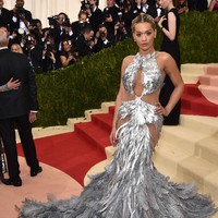 Rita Ora attends the Manus x Machina: Fashion In An Age Of Technology Costume Institute Gala at Metropolitan Museum of Art on May 2, 2016 in New York City.  (Photo by Dimitrios Kambouris/Getty Images)