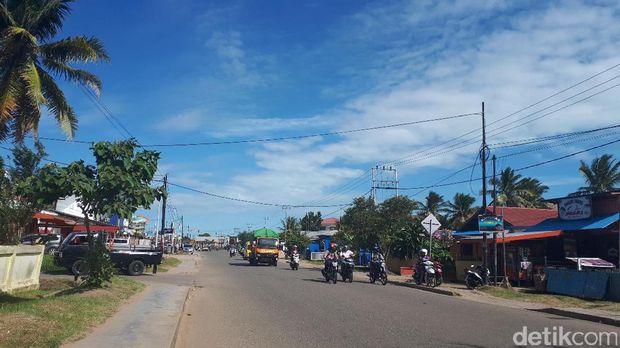 Suasana di Merauke (Afif/detikTravel)