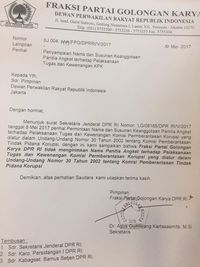 Susul 6 Partai, Golkar Tak akan Kirim Wakil di Pansus Angket KPK