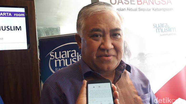Tak Setuju Agama Dibawa ke Politik, Din: Bisa Memecah Belah Tak Setuju Agama Dibawa ke Politik, Din: Bisa Memecah Belah