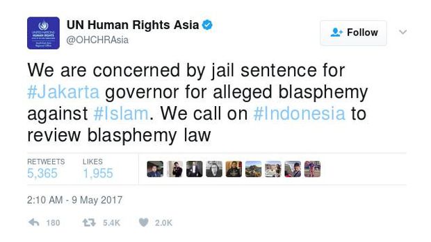 Cuitan Badan HAM PBB untuk Asia. 