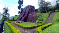 Pintu masuk menuju Candi Sukuh (Wahyu/detikTravel)