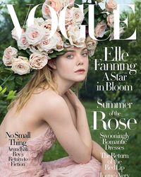 Beranjak Dewasa, Elle Fanning Cantik Seperti Bunga di Sampul Majalah Vogue