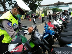 Ratusan Pengendara Terjaring Operasi Patuh Kalimaya di Serang