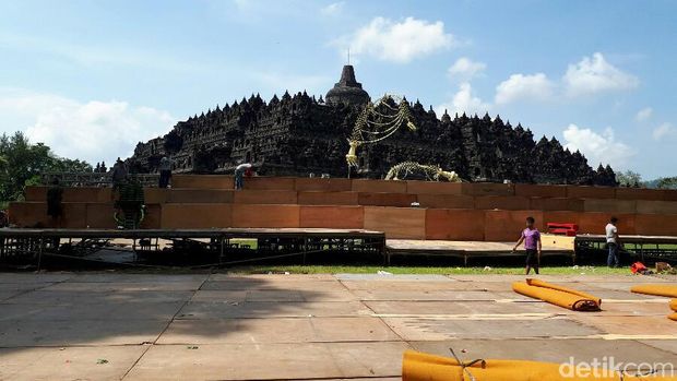 Borobudur dibuka kembali