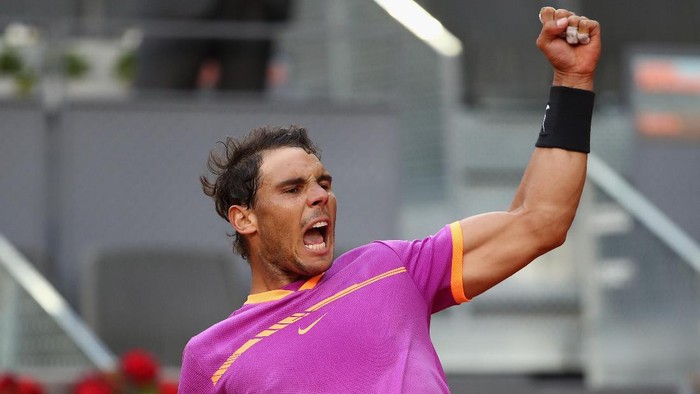 Nadal Lolos Usai Berduel Nyaris Tiga Jam