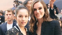 Ini pose Chelsea dan Keira dalam acara yang digelar di Paris itu. Foto: dok Instagram
