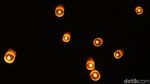 Wah... Cantiknya Lampion Waisak Hiasi Langit Borobudur