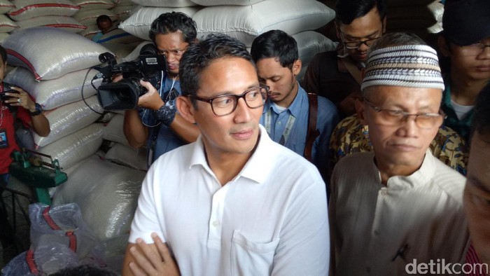 Sandiaga ke Pasar Induk Cipinang Pantau Harga Beras Jelang Ramadan