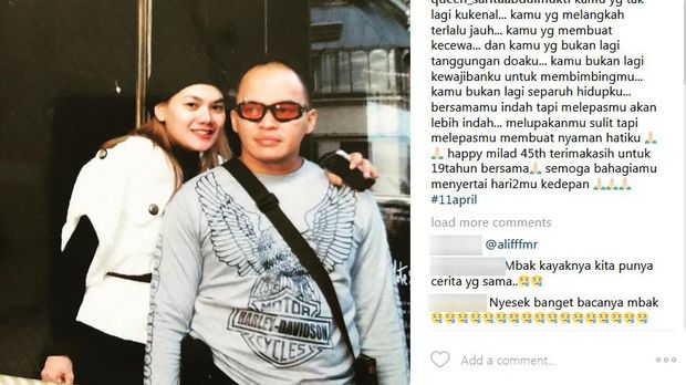 Miyabi Sudah Punya Pacar, Adjie Pangestu Nikah dengan Wanita Muda