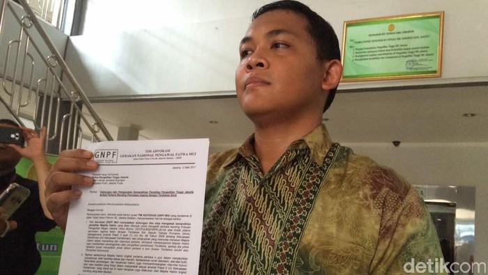 Datangi PT DKI, GNPF MUI Minta Majelis Banding Ahok Independen