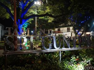 Sri Gunting, Taman Instagenic di Kota Lama Semarang