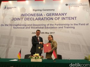 Jaring Lulusan SMK Masuk ke Industri, RI Belajar dari Jerman