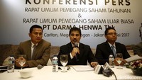 PT Darma Henwa Tbk (DEWA) membidik pertumbuhan produksi batu bara sebesar 35,2 persen menjadi 23 juta ton tahun ini dari posisi produksi sebanyak 17 juta ton sepanjang 2016. Peningkatan produksi akan didorong oleh empat proyek yang sedang existing.